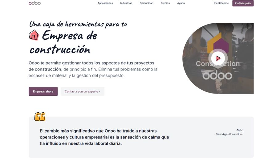 ERP para constructoras
